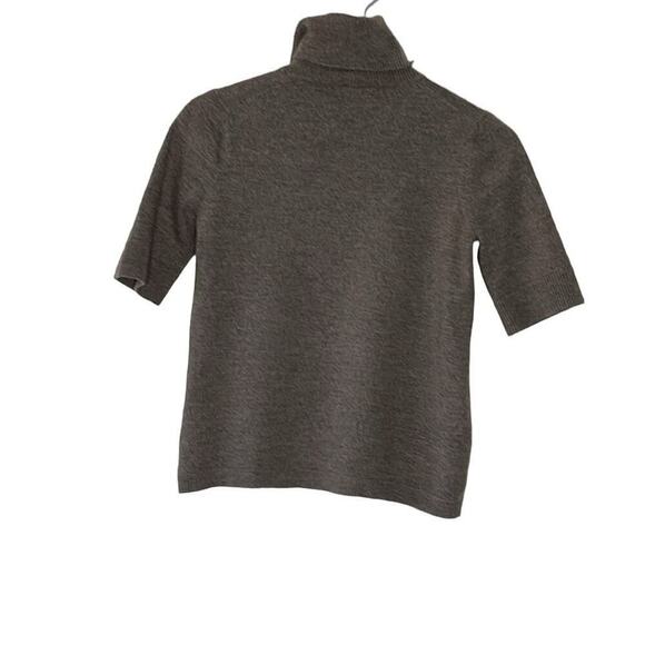 PENDLETON TURTLENECK SHORT SLEEVE  MERINO WOOL WOMEN'S SWEATER SIZE M‎ - Picture 2 of 7
